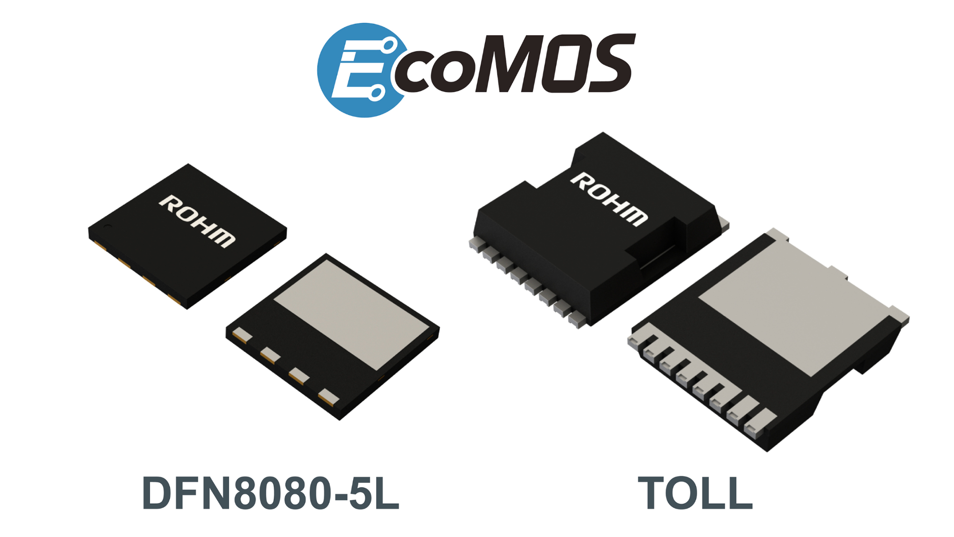 ROHM Launches 600V Super Junction MOSFETs in Surface-Mount Package with High Thermal Performance